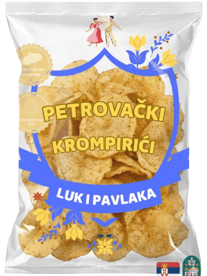petrovaćki krompirići čips luk i pavlaka