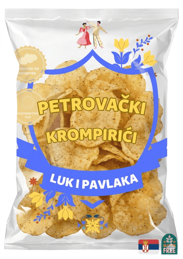 petrovaćki krompirići čips luk i pavlaka