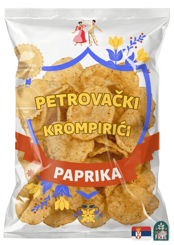 petrovački krompirići čips paprika